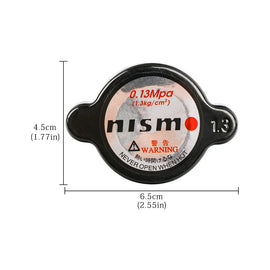 Brand New Jdm 1.3bar 15mm Nismo Racing Black Radiator Cap S Type For Nissan