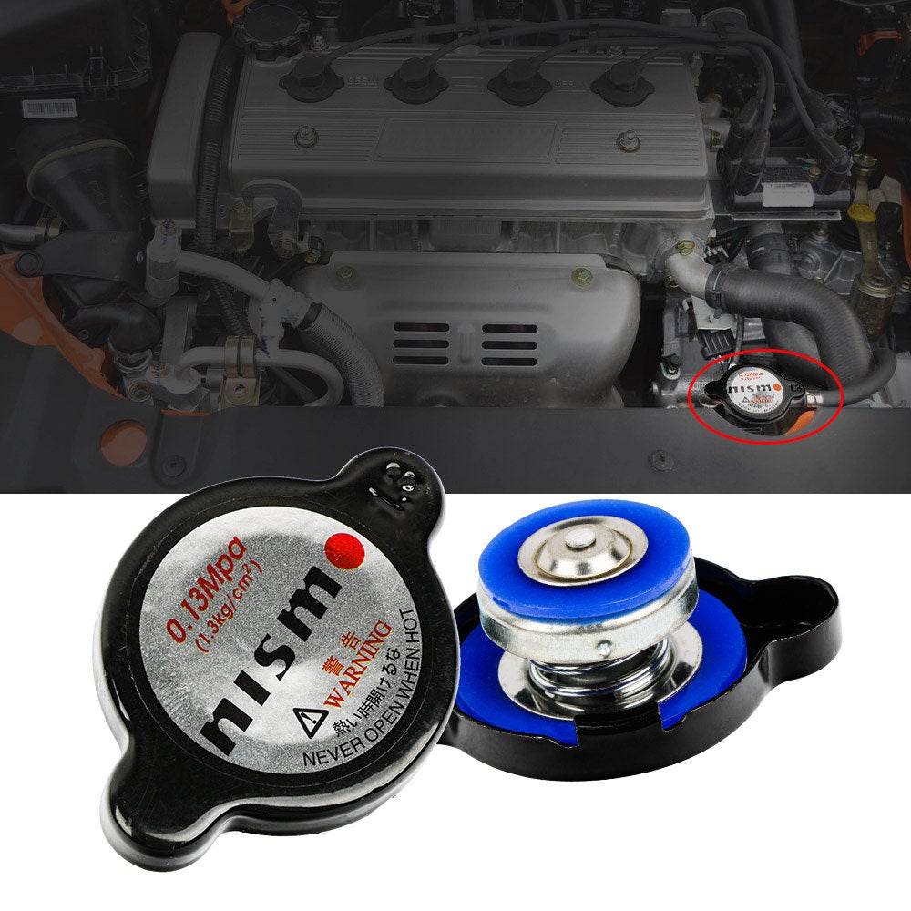 Brand New Jdm 1.3bar 15mm Nismo Racing Black Radiator Cap S Type For N ...