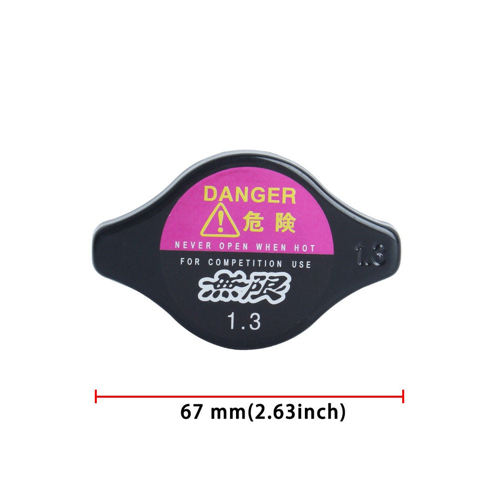 Brand New JDM 1.3bar 9mm Mugen Racing Cap High Pressure Radiator Cap