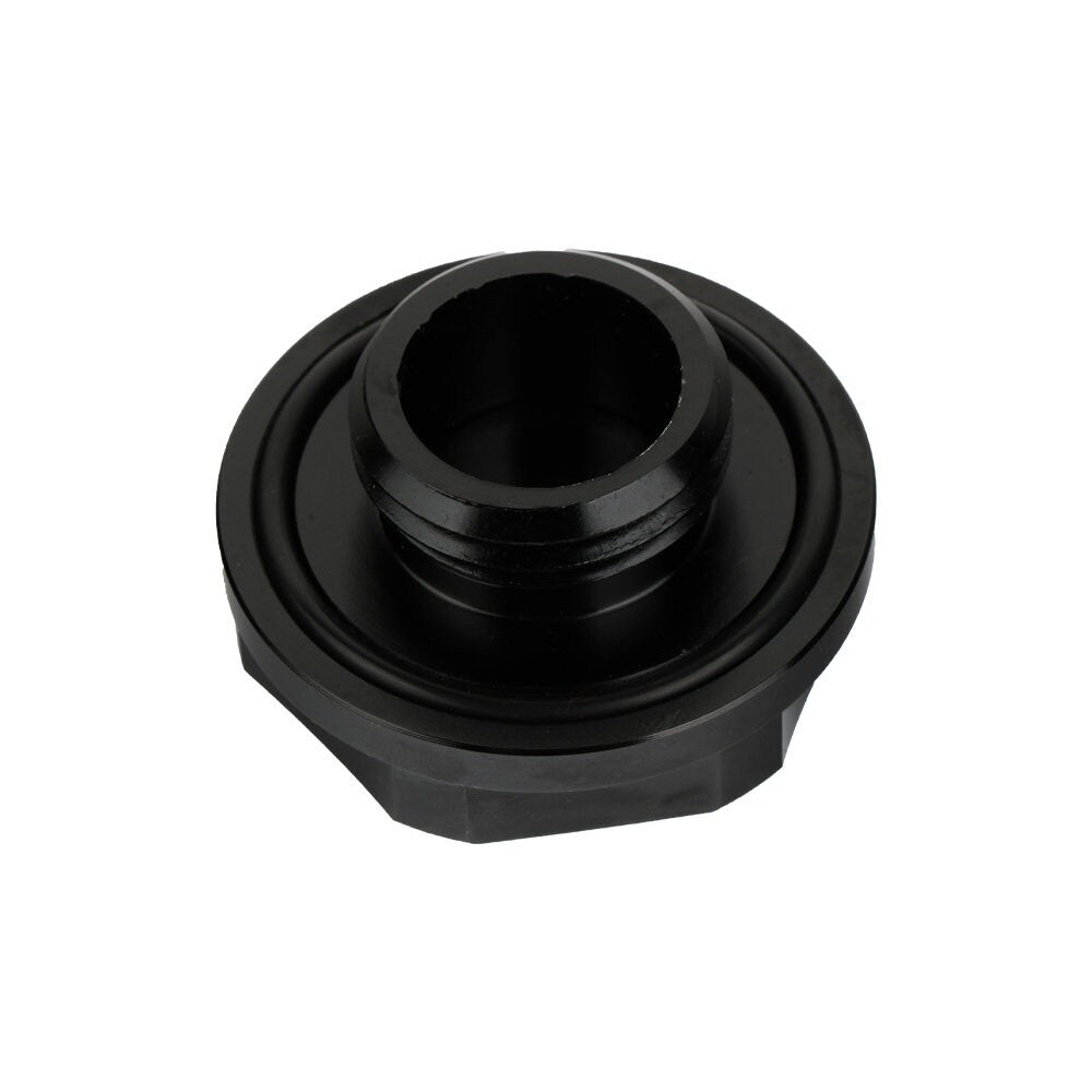 Brand New Jdm Black Engine Oil Cap With Real Carbon Fiber Sticker Emblem For Acura