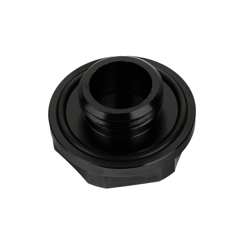 Brand New Jdm Black Engine Oil Cap With Real Carbon Fiber Nismo Sticker Emblem For Nissan