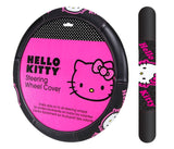 BRAND New Universal Hello Kitty Leather Steering Wheel Cover – Car Truck SUV & Van, Universal Size Fit 14.5