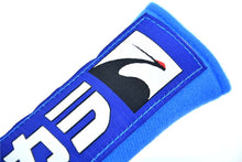Load image into Gallery viewer, Brand New 2PCS JDM Spoon Sports Blue Racing Logo Embroidery Seat Belt Cover Shoulder Pads New
