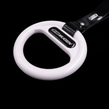Load image into Gallery viewer, Brand New Universal Mugen White Round Black Strap JDM TSURIKAWA Ring Subway Train Bus Handle Strap Charm Drift
