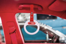 Load image into Gallery viewer, Brand New Universal TRD White Round Red Strap JDM TSURIKAWA Ring Subway Train Bus Handle Strap Charm Drift