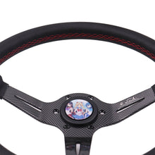 Load image into Gallery viewer, Brand New Universal Anime Sailor Moon Car Horn Button Black Steering Wheel Center Cap
