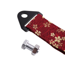 Load image into Gallery viewer, Brand New Sakura High Strength Red Tow Towing Strap Hook For Front / REAR BUMPER JDM