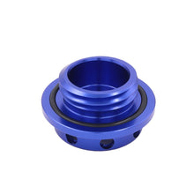 Load image into Gallery viewer, Brand New HKS Blue Engine Oil Fuel Filler Cap Billet For Nissan