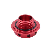 Load image into Gallery viewer, Brand New HKS Red Engine Oil Fuel Filler Cap Billet For Subaru