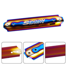 Brand New UNIVERSAL Spoon Sports Titanium Aluminum Car Battery Tie Down Mount Bracket Brace Bar