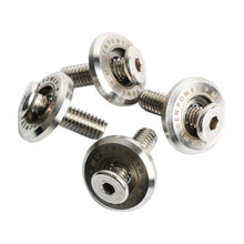Load image into Gallery viewer, Brand New 4PCS JDM Mugen Power Silver License Plate Frame Bolts Screws Fasteners Universal