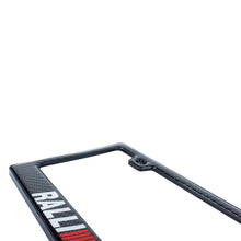 Load image into Gallery viewer, Brand New Universal 100% Real Carbon Fiber Ralliart License Plate Frame - 2PCS