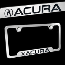 Load image into Gallery viewer, Brand New 1PCS Acura Chrome Stainless Steel License Plate Frame Officially Licensed