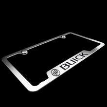 Load image into Gallery viewer, Brand New 1PCS Buick Chrome Stainless Steel License Plate Frame Officially Licensed