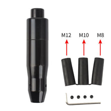 Load image into Gallery viewer, Brand New MOMO Universal Black Aluminum Automatic Transmission Shift Knob For Universal