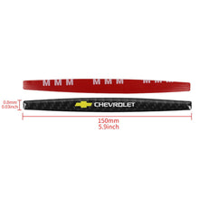 Load image into Gallery viewer, Brand New 4PCS Chevrolet Real Carbon Fiber Anti Scratch Badge Car Door Handle Cover Trim