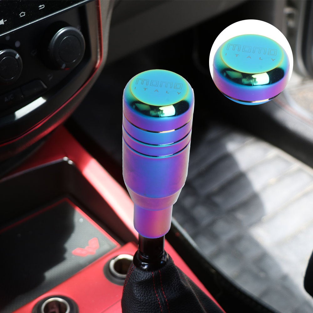 Brand New 1PCS Momo Neo-Chrome Aluminum Universal Automatic Car Gear Shift Knob Lever Shifter M8 M10 M12