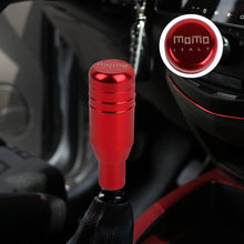 Load image into Gallery viewer, Brand New 1PCS Momo Red Aluminum Universal Automatic Car Gear Shift Knob Lever Shifter M8 M10 M12