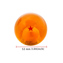 Load image into Gallery viewer, Brand New 1 Star Orange Dragon ball Z Custom 54mm Shift Knob M8x1.25 M10x1.5 M10x1.25 M12x1.25