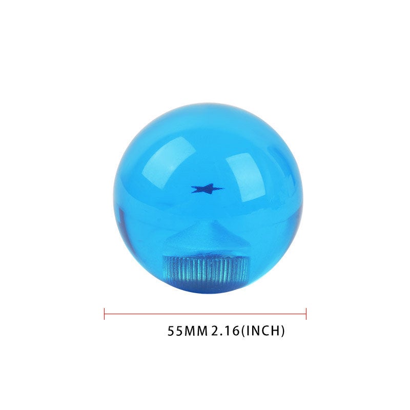 Brand New 1 Star Blue Dragon ball Z Custom 54mm Shift Knob M8x1.25 M10x1.5 M10x1.25 M12x1.25