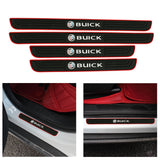 Brand New 4PCS Universal Buick Red Rubber Car Door Scuff Sill Cover Panel Step Protector