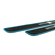 Load image into Gallery viewer, Brand New 4PCS Universal Junction Produce Blue Rubber Car Door Scuff Sill Cover Panel Step Protector