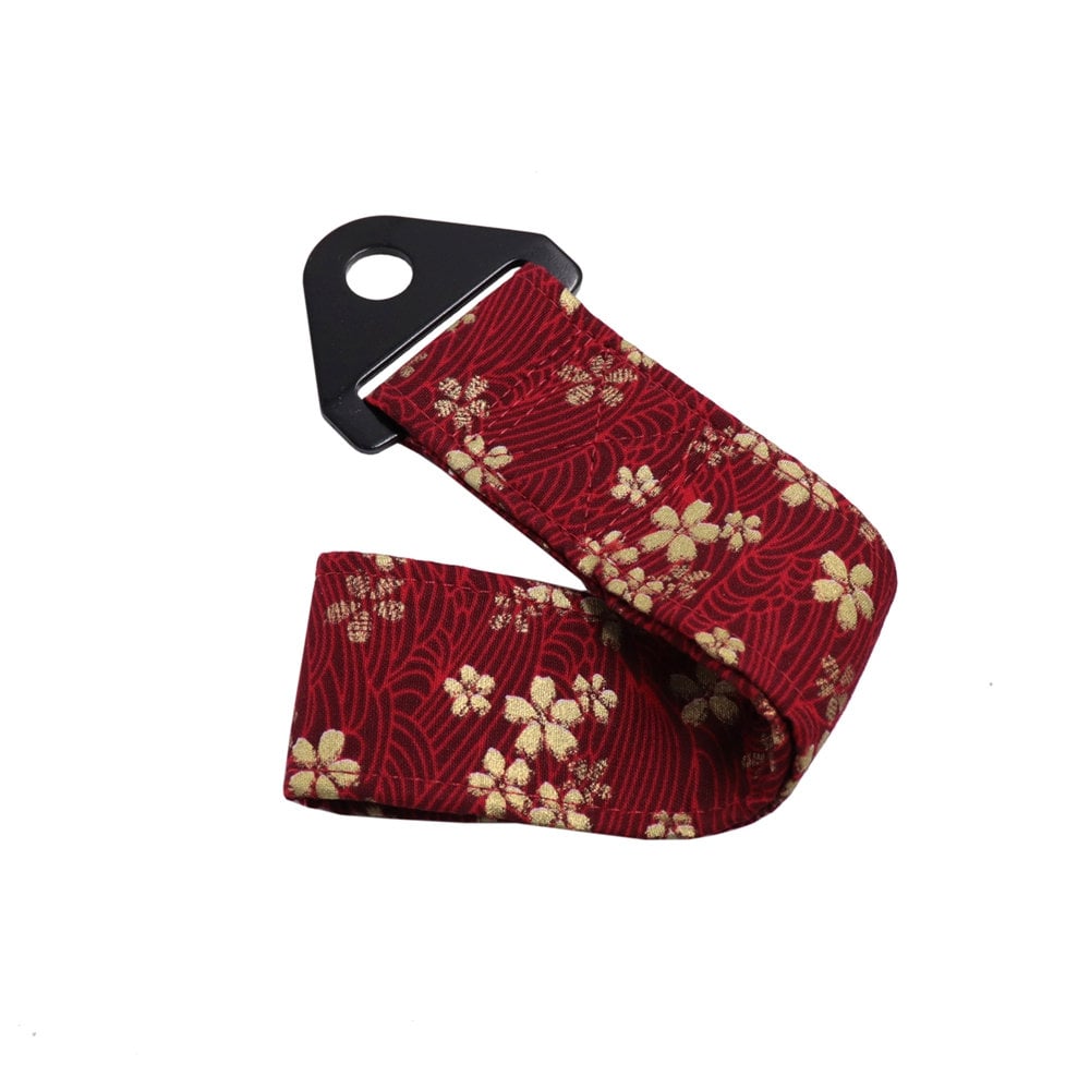 Brand New Sakura High Strength Red Tow Towing Strap Hook For Front / REAR BUMPER JDM