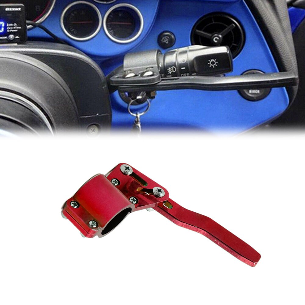 Brand New Universal Car Turn Signal Lever Red Extender Steering Wheel Turn Rod Position Up