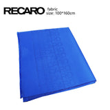 Brand New Blue Recaro Fabric Material SEAT Cover Cloth For Universal Interior