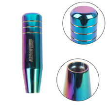 Load image into Gallery viewer, Brand New Universal 13CM JDM MUGEN Neo-Chrome Manual Transmission shifter 5&amp;6 Speed Shift Knob