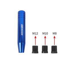 Load image into Gallery viewer, Brand New Universal 18CM JDM MUGEN Blue Manual Transmission shifter 5&amp;6 Speed Shift Knob
