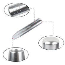Load image into Gallery viewer, Brand New Universal 18CM JDM MUGEN Silver Manual Transmission shifter 5&amp;6 Speed Shift Knob