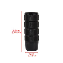 Load image into Gallery viewer, Brand New Universal MUGEN Black Aluminum Manual Gear Stick Shift Knob Shifter Lever Head