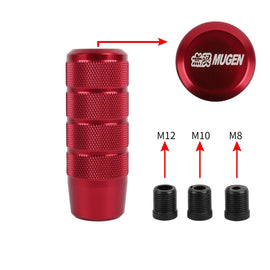 Brand New Universal Mugen Red Aluminum Manual Gear Stick Shift Knob Shifter Lever Head