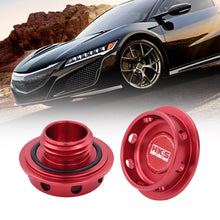 Load image into Gallery viewer, Brand New HKS Red Engine Oil Fuel Filler Cap Billet For Nissan