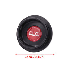 Load image into Gallery viewer, Brand New HKS Black Engine Oil Fuel Filler Cap Billet For Honda / Acura