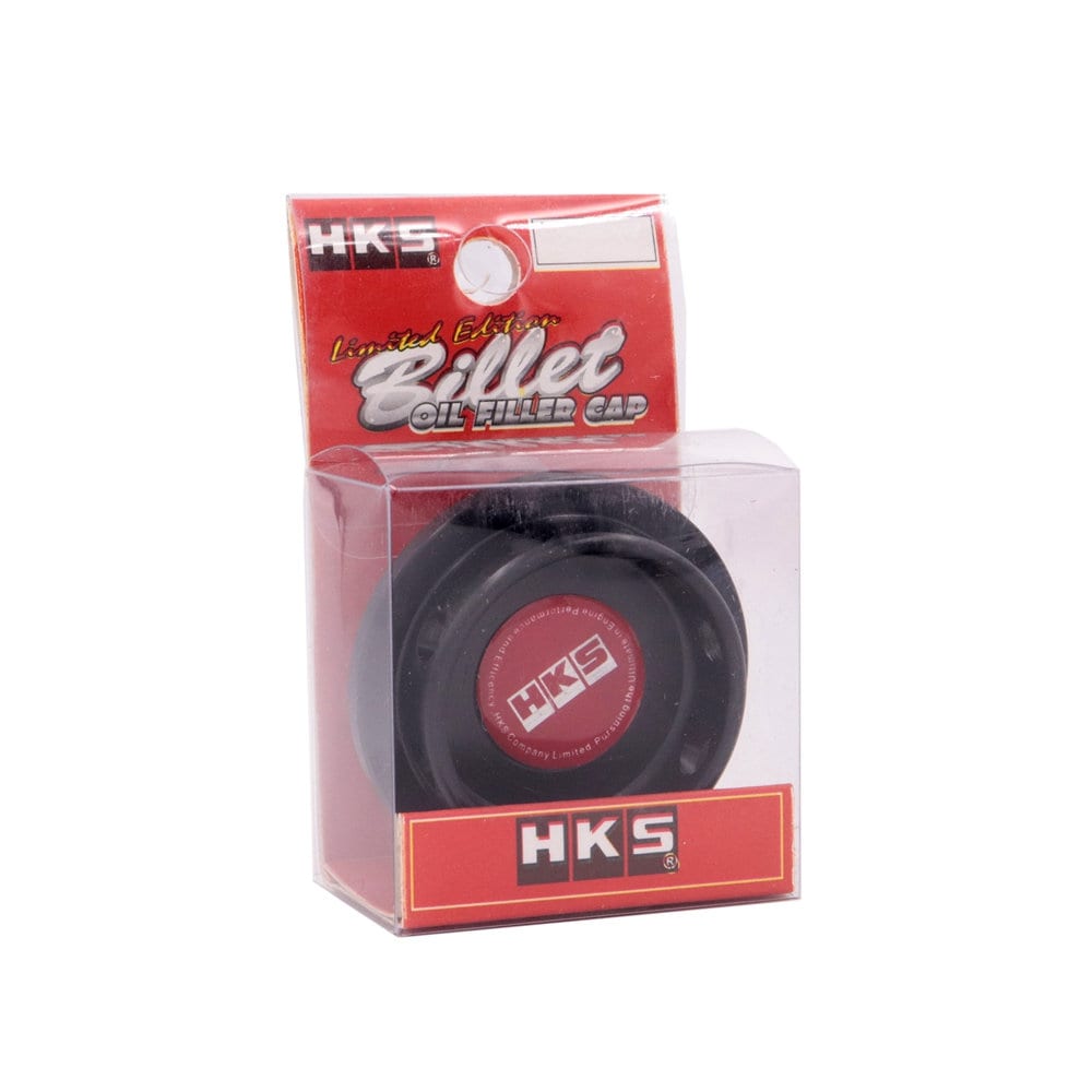 Brand New HKS Black Engine Oil Fuel Filler Cap Billet For Subaru