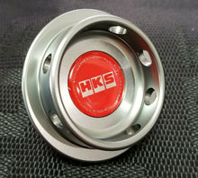 Load image into Gallery viewer, Brand New HKS Gunmetal Engine Oil Fuel Filler Cap Billet For Subaru