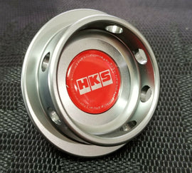 Brand New HKS Gunmetal Engine Oil Fuel Filler Cap Billet For Honda / Acura