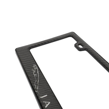 Load image into Gallery viewer, Brand New Universal 100% Real Carbon Fiber Jaguar License Plate Frame - 1PCS