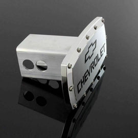 Brand New Chevrolet Silver Tow Hitch Cover Plug Cap 2