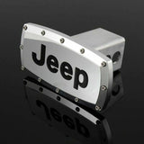 Brand New Jeep Silver Tow Hitch Cover Plug Cap 2