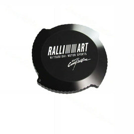 Brand New Ralliart Black Aluminum Racing Engine Oil Filler Cap For MITSUBISHI