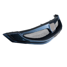 Brand New Real Carbon Fiber Front Bumper Grille Grille For 9th Honda Civic Sedan EX LX 2013-2015 US