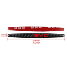 Load image into Gallery viewer, Brand New 4PCS GMC Real Carbon Fiber Anti Scratch Badge Car Door Handle Cover Trim