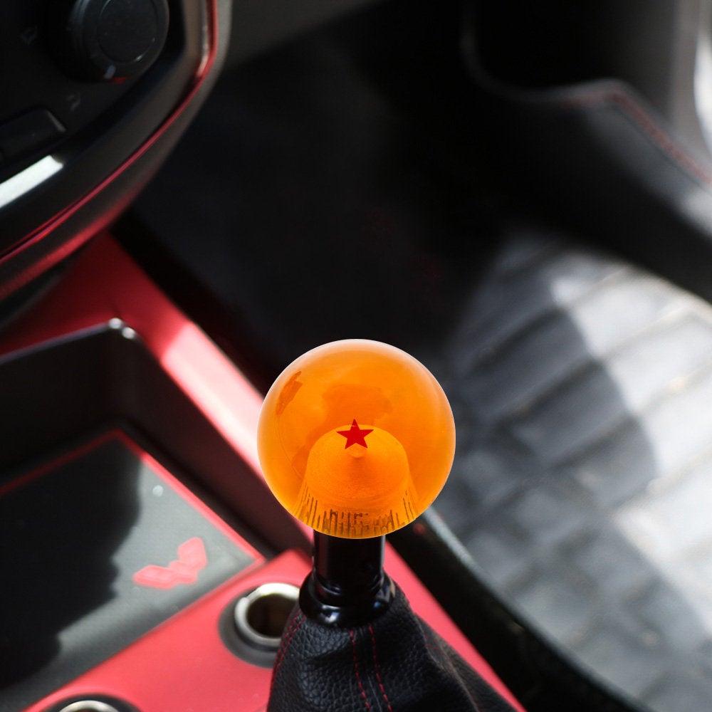 Brand New 1 Star Orange Dragon ball Z Custom 54mm Shift Knob M8x1.25 M10x1.5 M10x1.25 M12x1.25