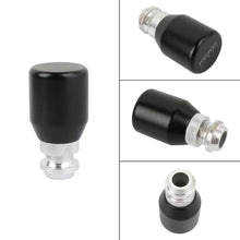 Load image into Gallery viewer, Brand New Racing Universal MOMO Universal Black Gear Shift Knob Metal Shifter Lever Head
