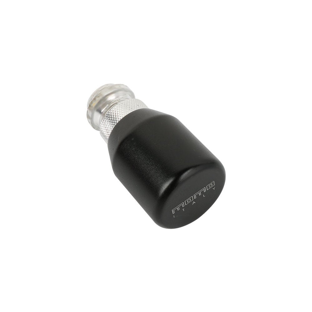 Brand New Racing Universal MOMO Universal Black Gear Shift Knob Metal Shifter Lever Head