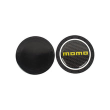 Load image into Gallery viewer, Brand New 2PCS MOMO Real Carbon Fiber Car Cup Holder Pad Water Cup Slot Non-Slip Mat Universal