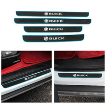 Load image into Gallery viewer, Brand New 4PCS Universal Buick Blue Rubber Car Door Scuff Sill Cover Panel Step Protector